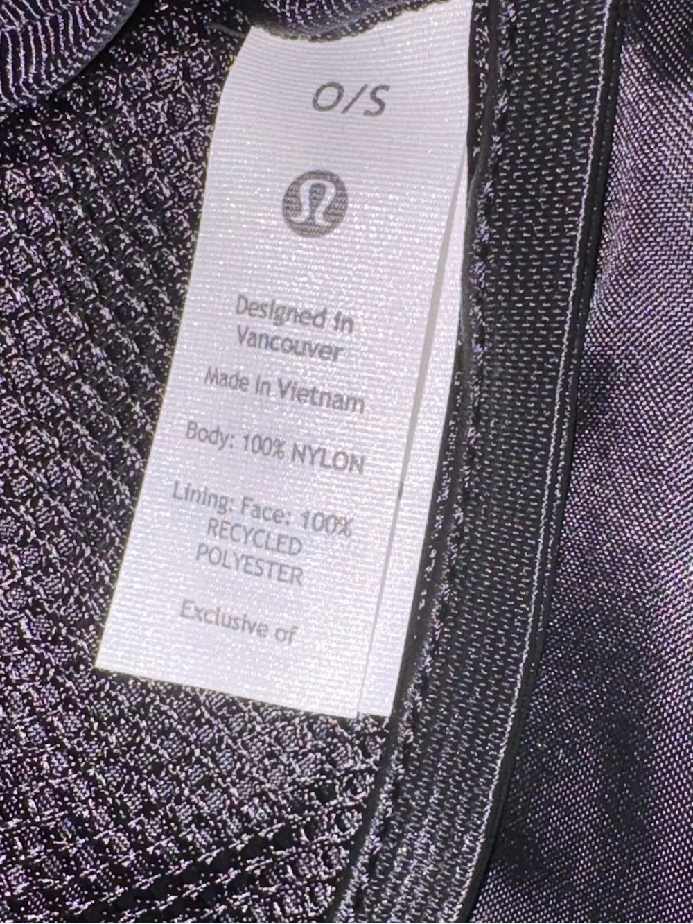 NWT Lululemon All Day Essentials Belt Bag 2.5L Black One Size Top Handle